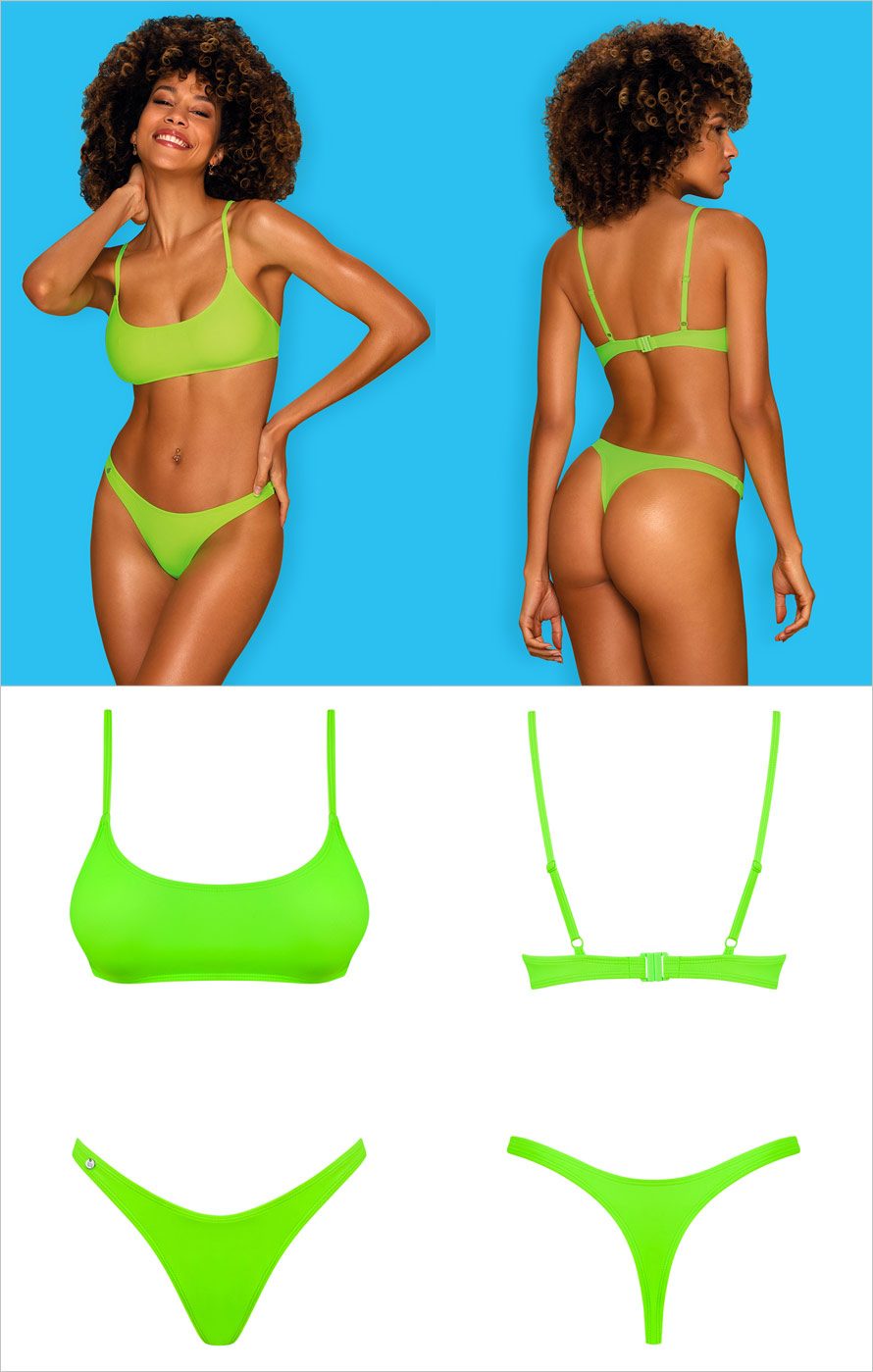 Obsessive Mexico Beach Bikini - 2-teilig - Grün