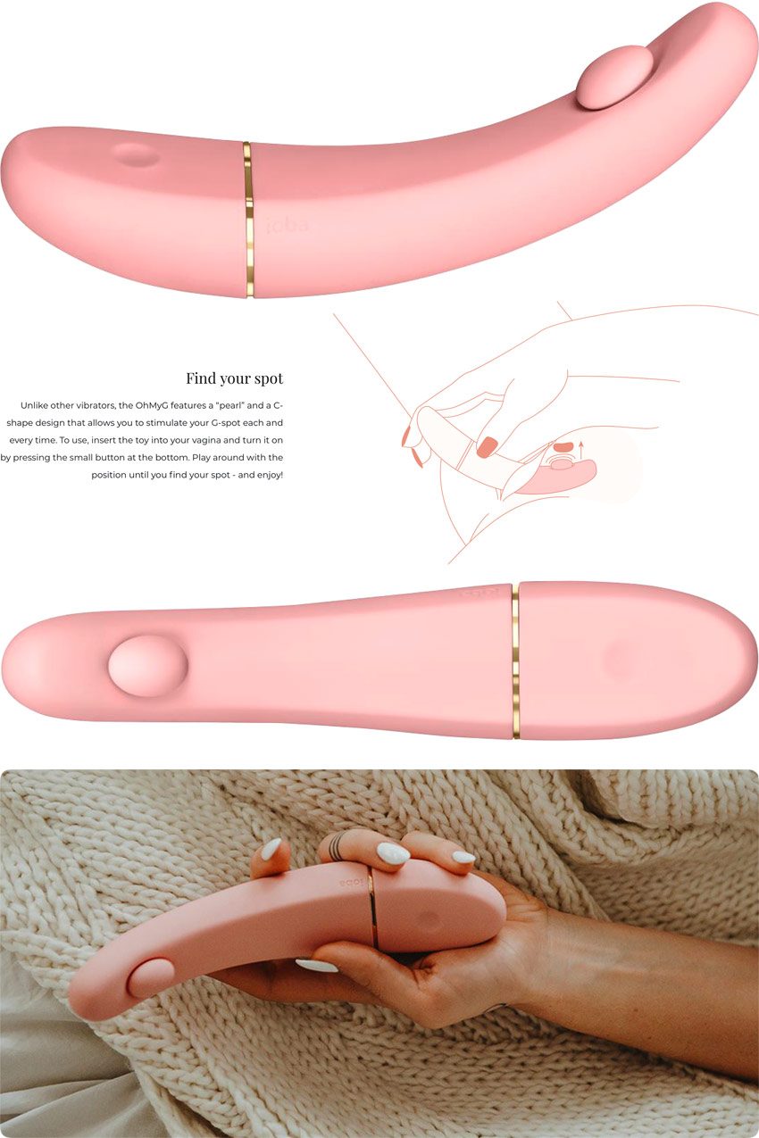 Ioba.Toys OhMyG | Masseur de point G automatisé et silencieux