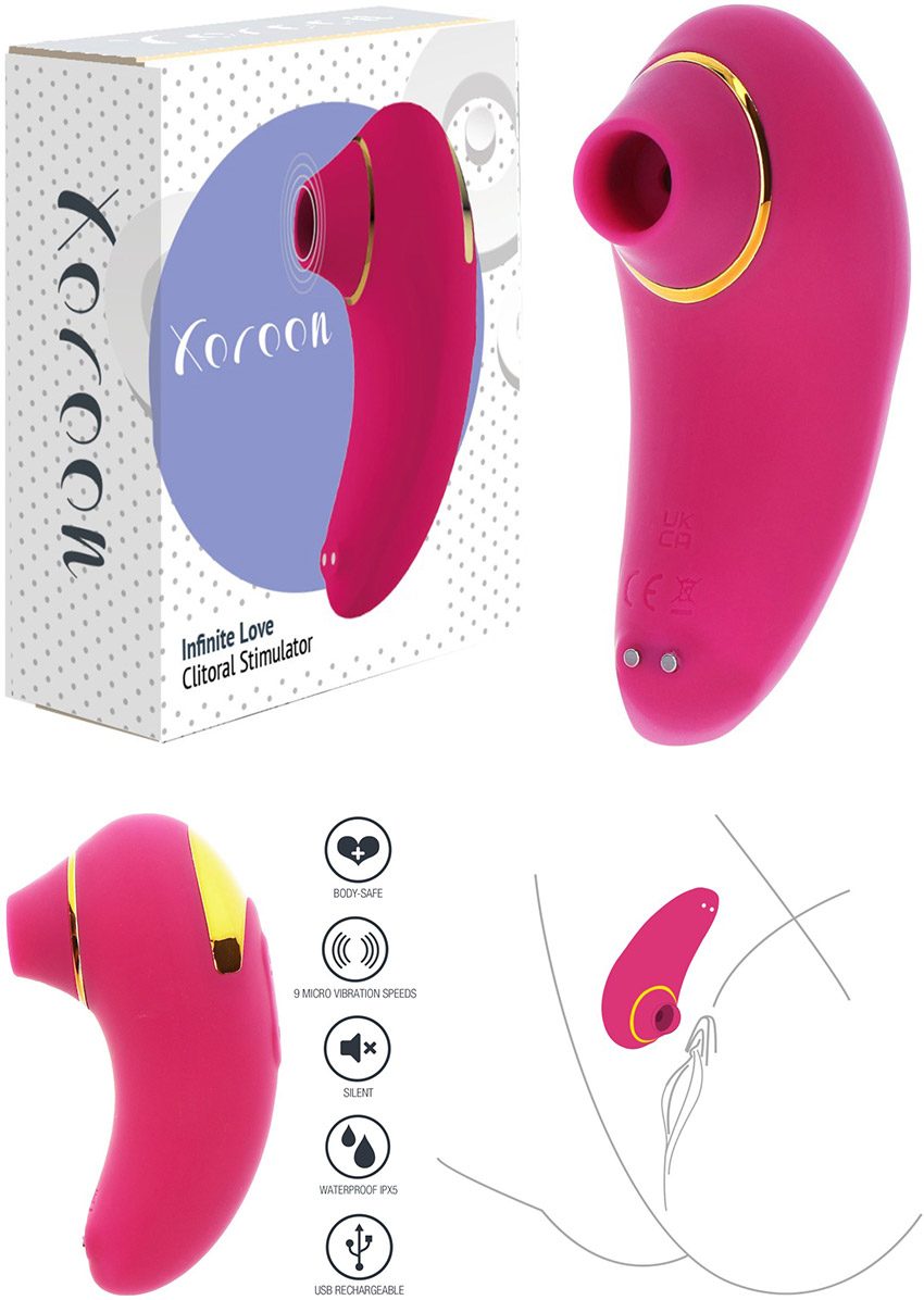 Xocoon Infinite Love | Stimulateur clitoridien par succion & vibration
