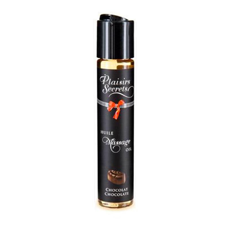 Plaisirs Secrets | Huile de massage comestible | Chocolat