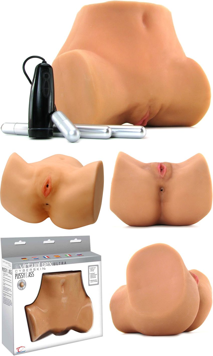 Virtual Sex Ultra Pussy & Ass: Ultrarealistischer Masturbator - KissKiss