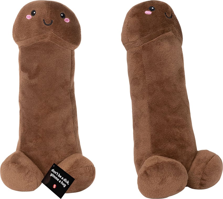 Shots Plushie | Pénis en peluche ultra mignon et câlin | Brun