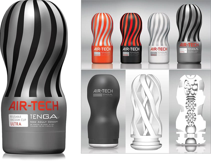 Tenga AIR-TECH Ultra | Masturbateur réutilisable de taille plus large