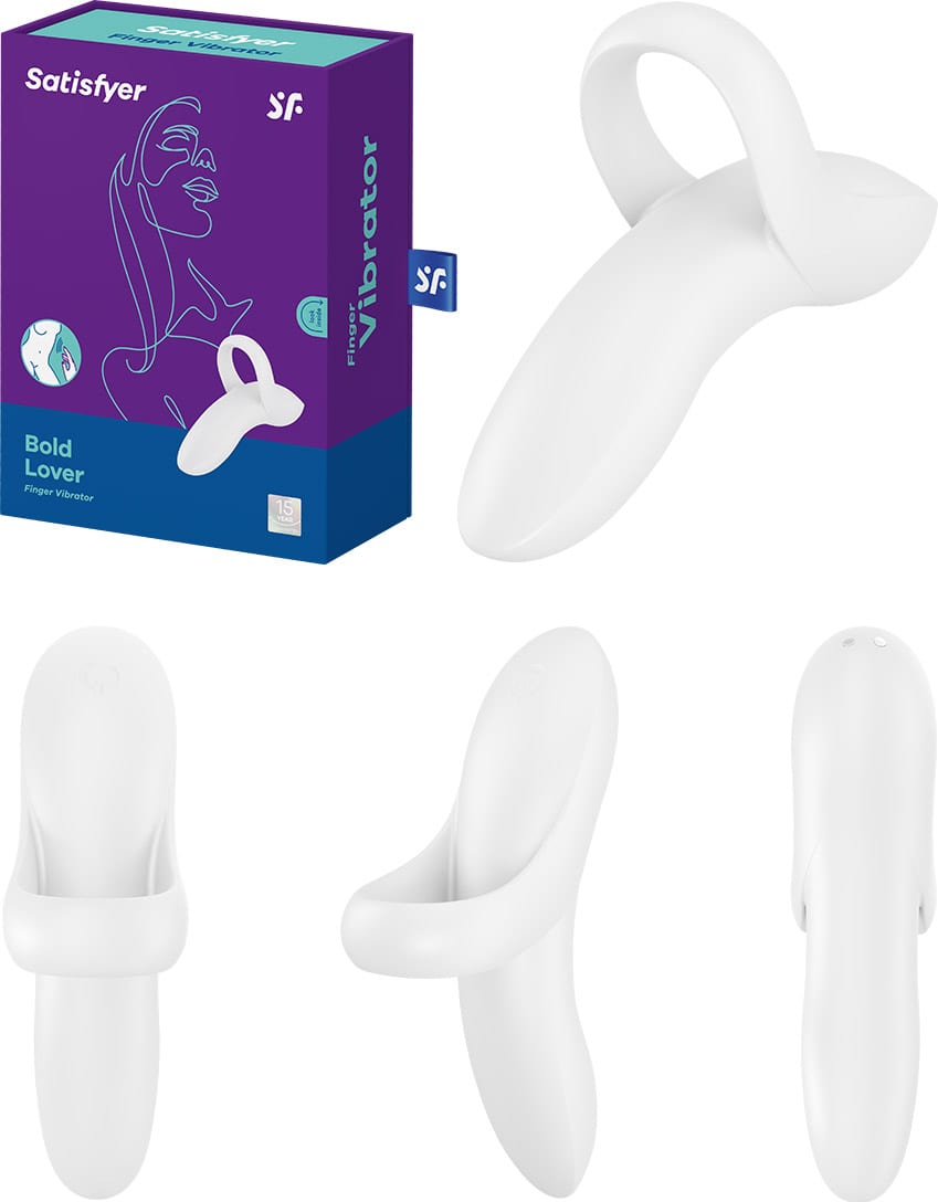 Satisfyer Bold Lover | Stimulateur vibrant à fixer sur le doigt