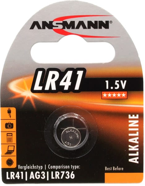 Ansmann | Pile alcaline LR41 - AG3 - LR736 | 1 pièce
