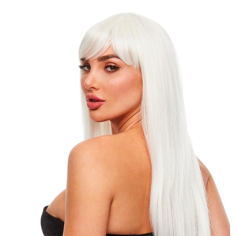 Pleasure Wigs Amber | Perücke mit glänzendem Haar im Dunkeln