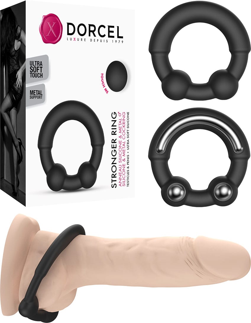 Dorcel Stronger Ring | Penisring mit Hodenstimulator