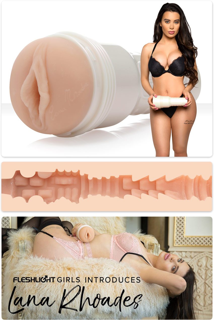 Fleshlight Lana Rhoades Destiny | Masturbator für Männer | Vagina
