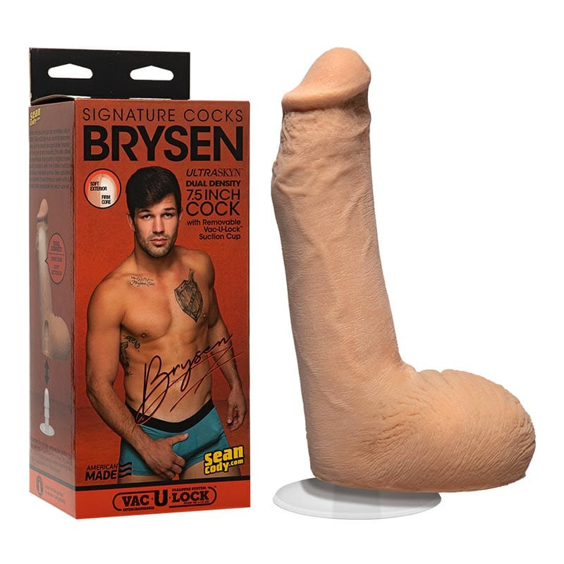 Doc Johnson Brysen Signature Cock | Dildo réaliste avec ventouse