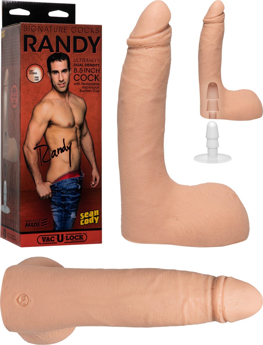 Doc Johnson Randy Signature Cock | Realistischer Dildo mit Saugnapf