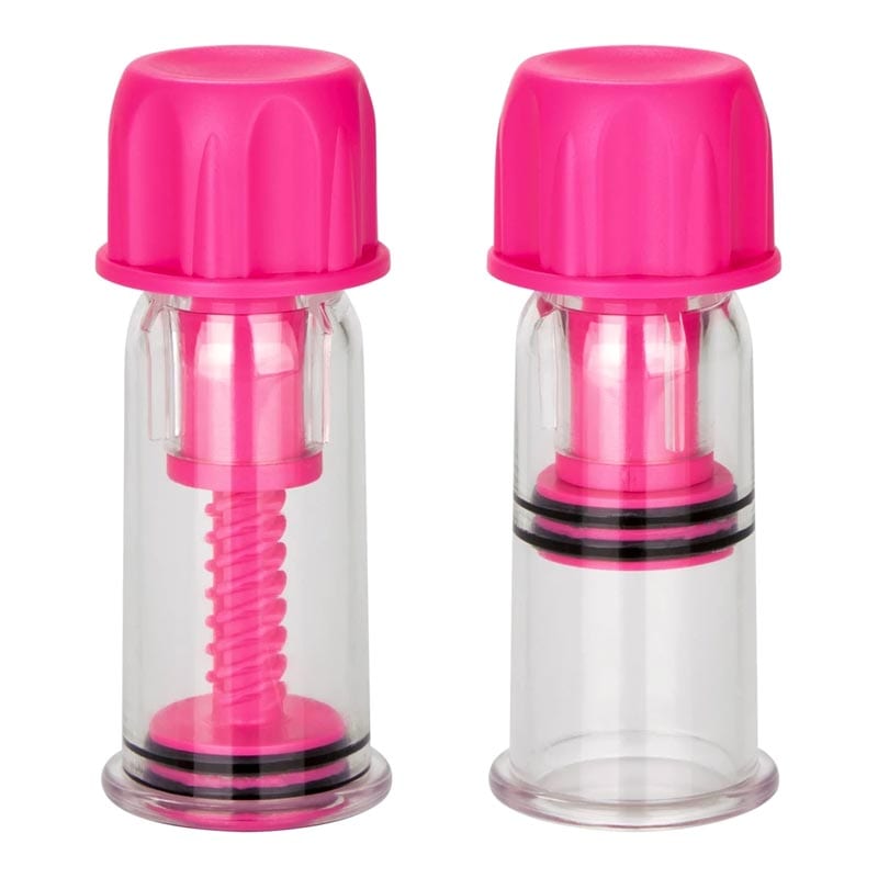Vacuum Twist Suckers | Aspire-tétons | Rose | 2 pièces