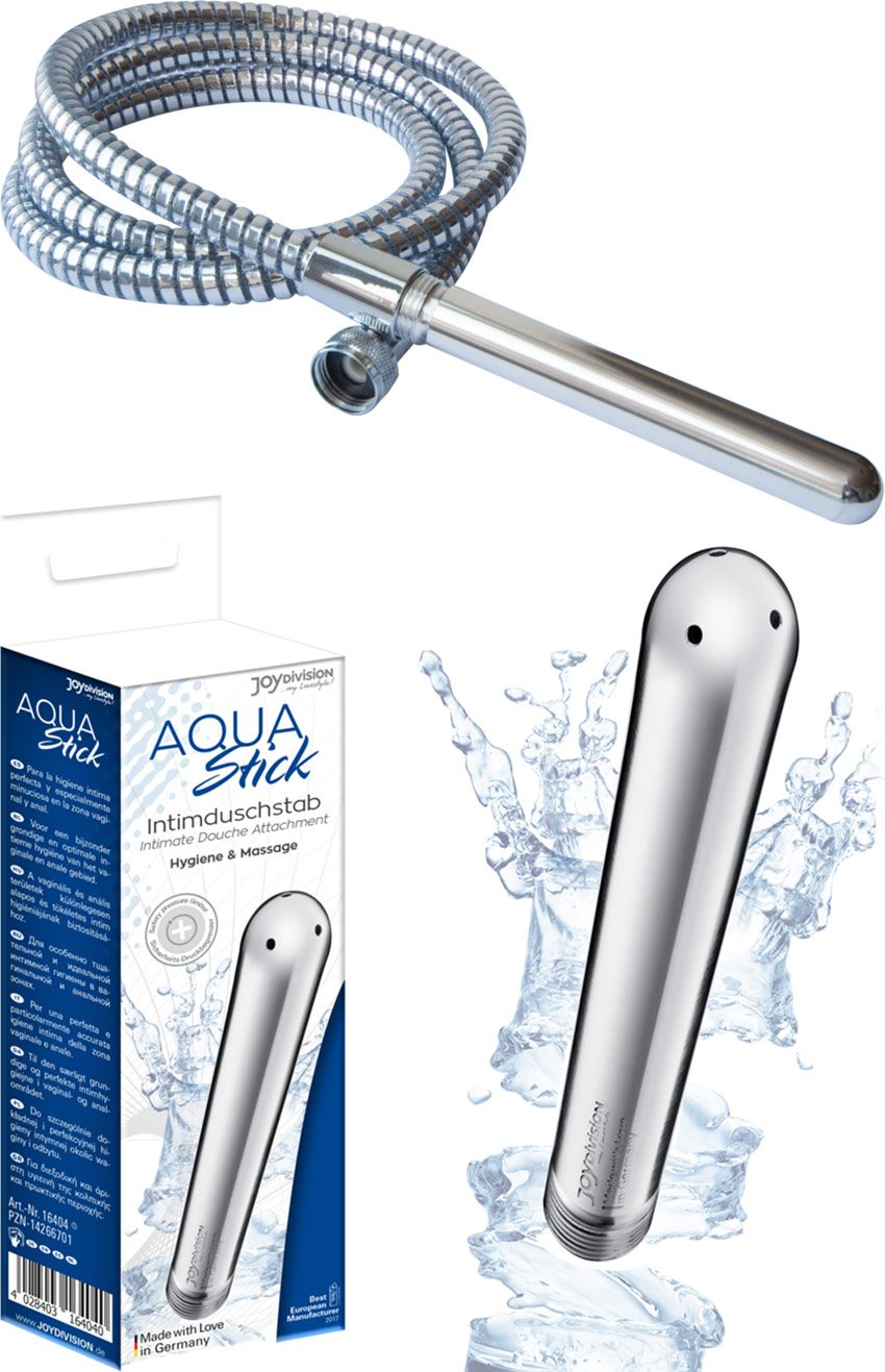 JoyDivision AQUAstick | Pommeau de douche intime avec flexible