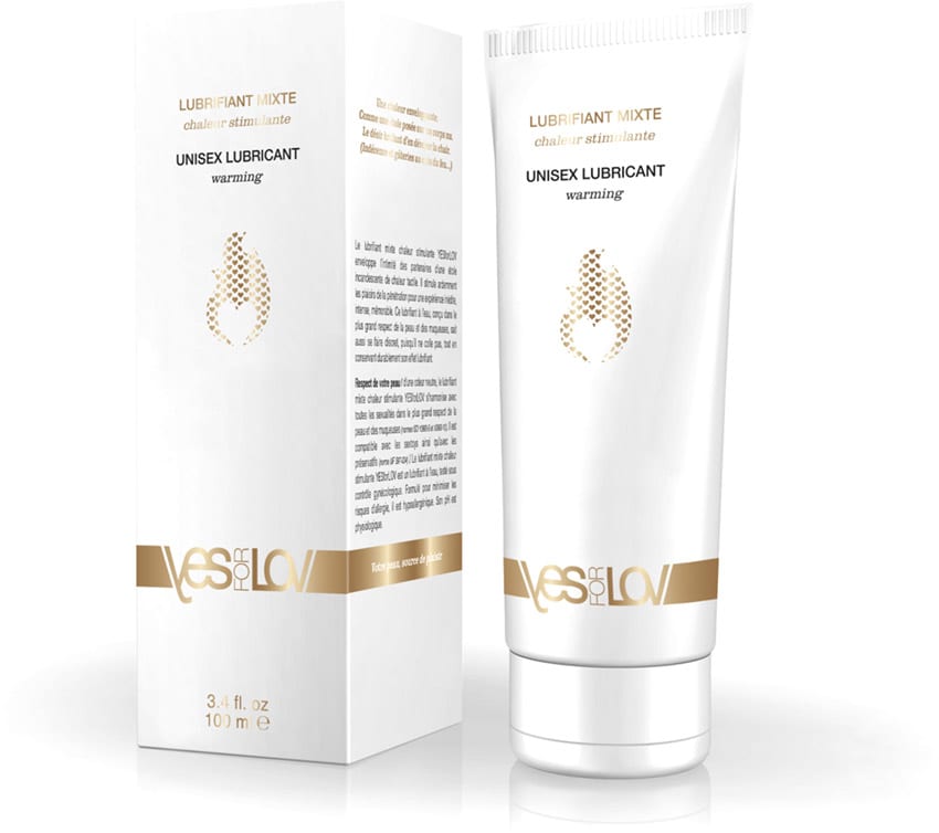 YESforLOV Chaleur stimulante | Lubrifiant chauffant mixte