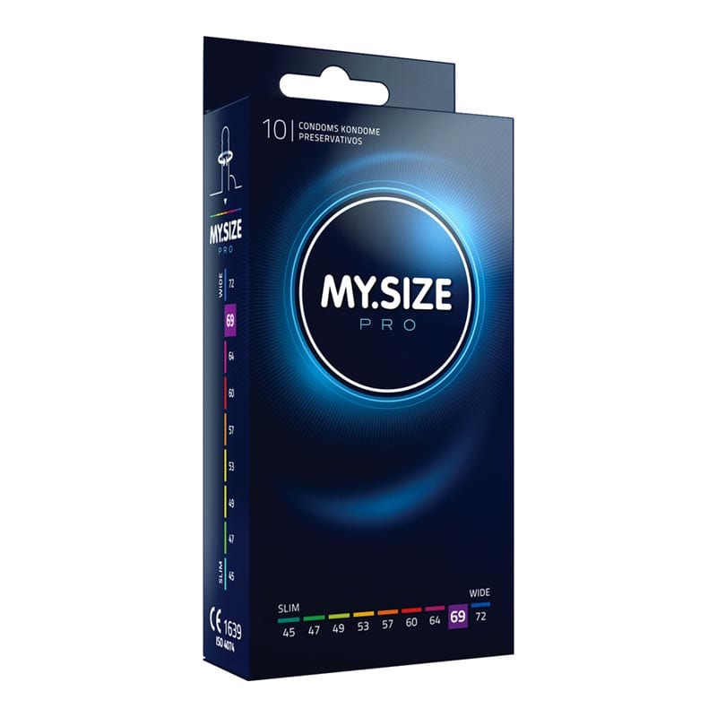 My Size Pro | 10 Kondome mit spezifischen Grössen | Grösse 69