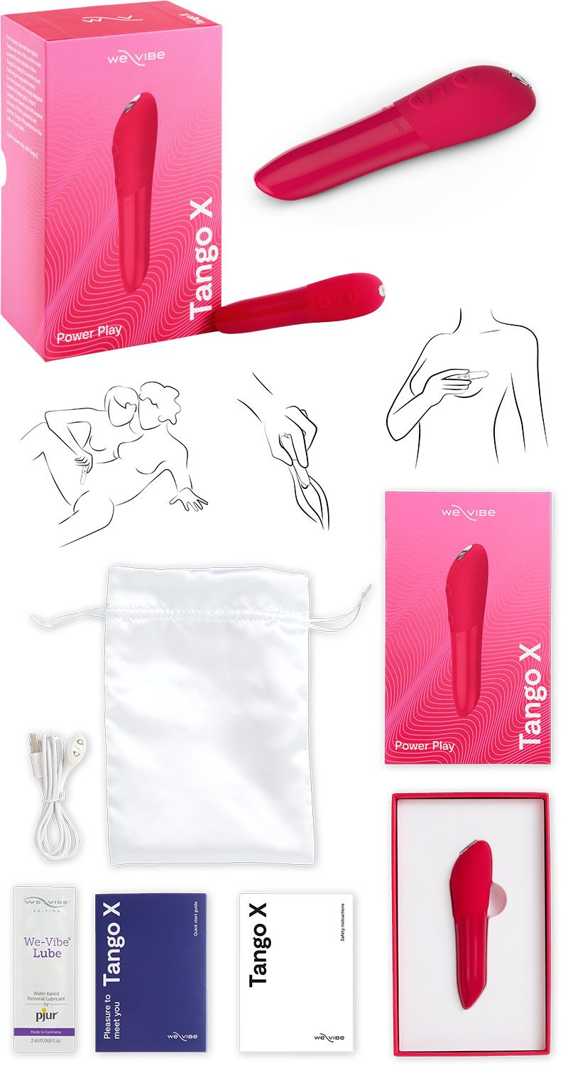 We-Vibe Tango X | Vibromasseur externe compact et multifonctions