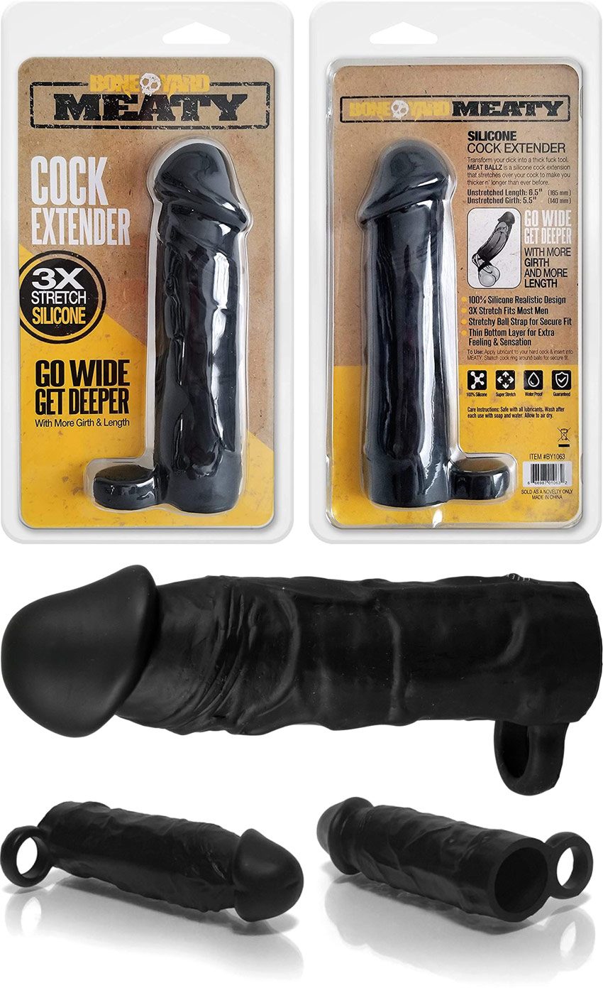 BoneYard Meaty Cock Extender | Penisverlängerung aus Silikon