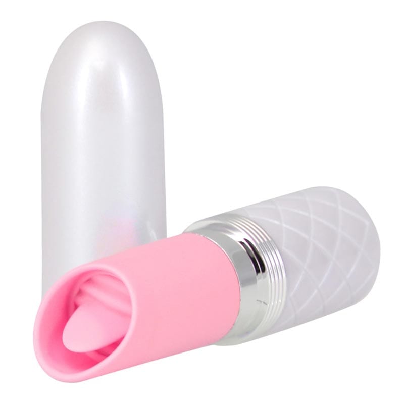 Lusty Pillow Talk | Mini-vibromasseur design rouge à lèvres