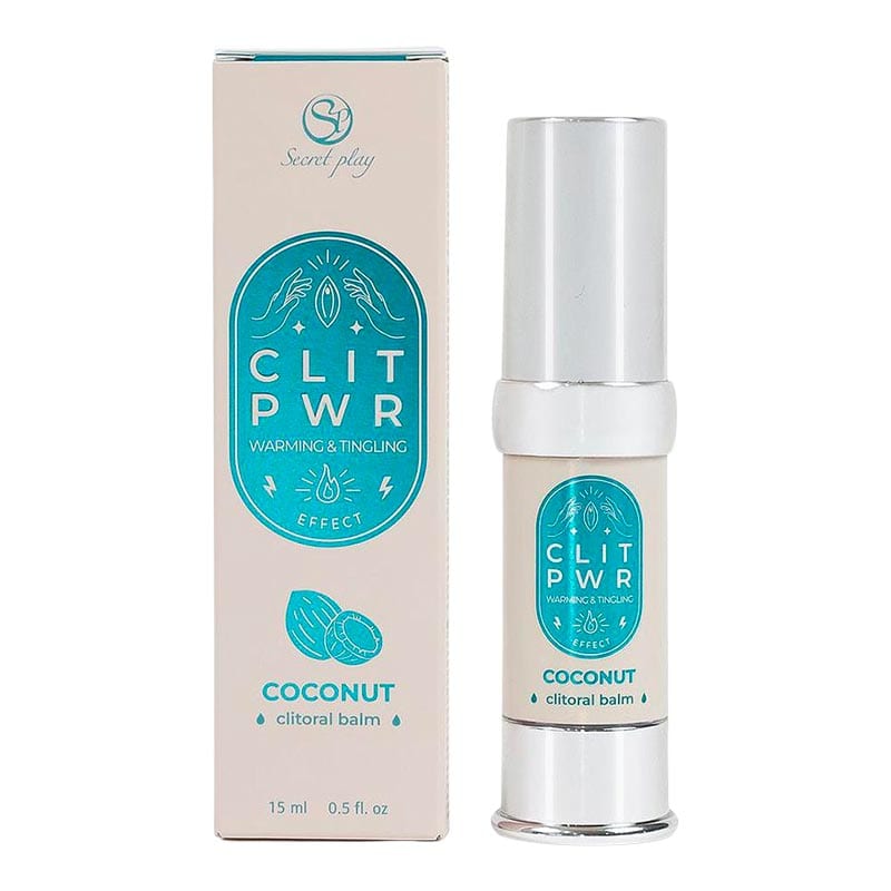 Secret Play Clit Pwr | Baume stimulant pour clitoris | Noix de coco