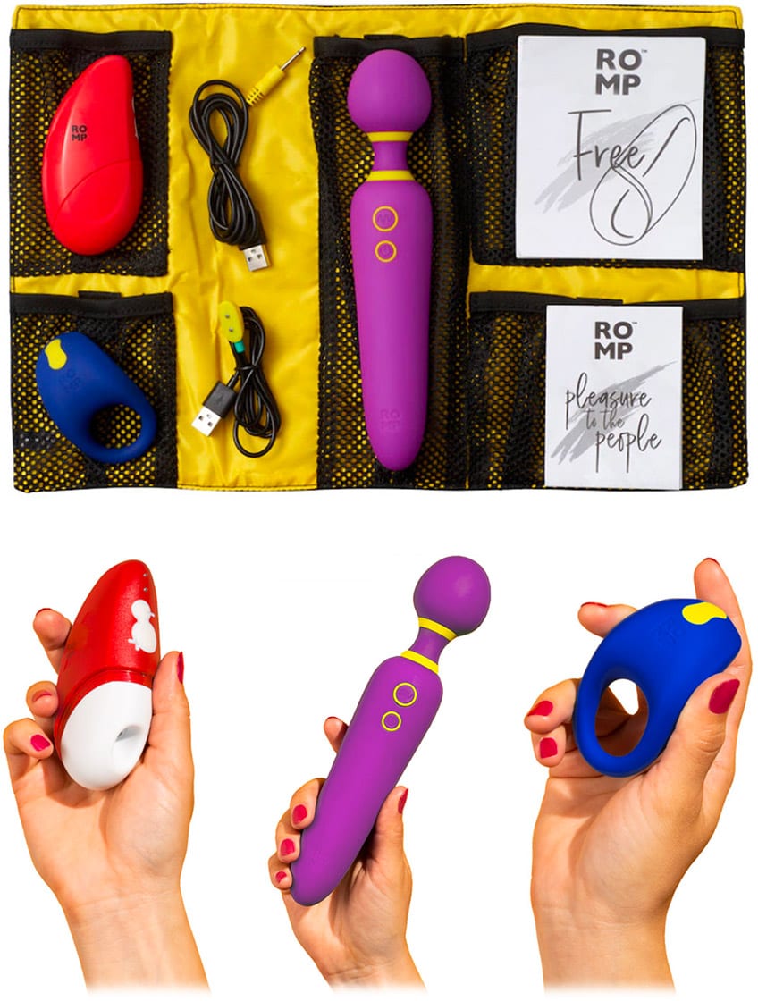 Romp Pleasure Kit | Including 3 sex toys | For him and for her