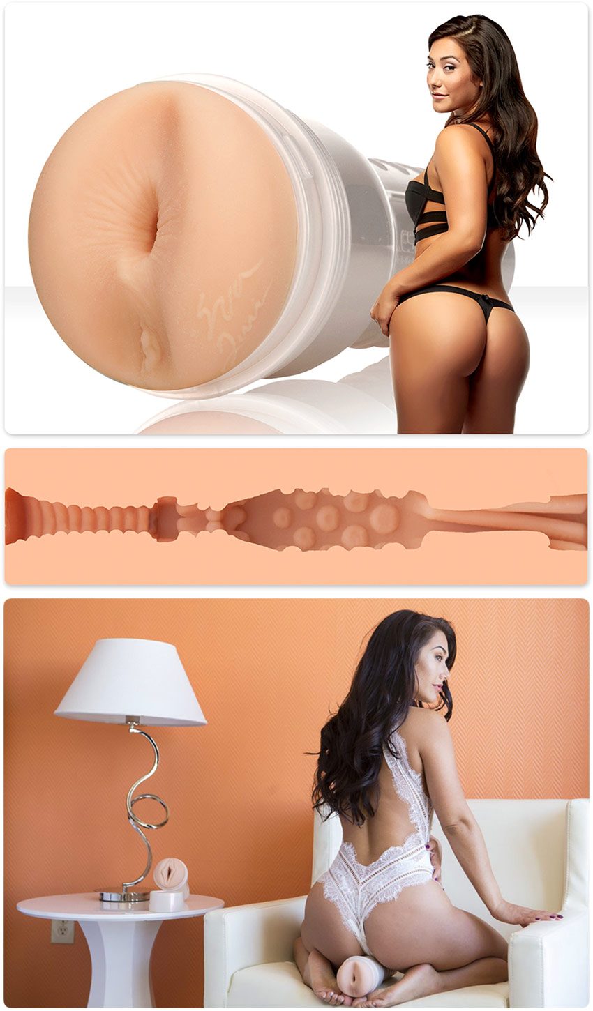 Masturbateur anal | Fleshlight Eva Lovia Spice | Anus ultra réaliste