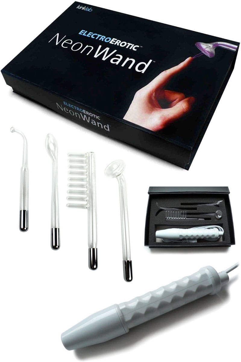KinkLab Neon Wand | Appareil d'électrostimulation sexuelle