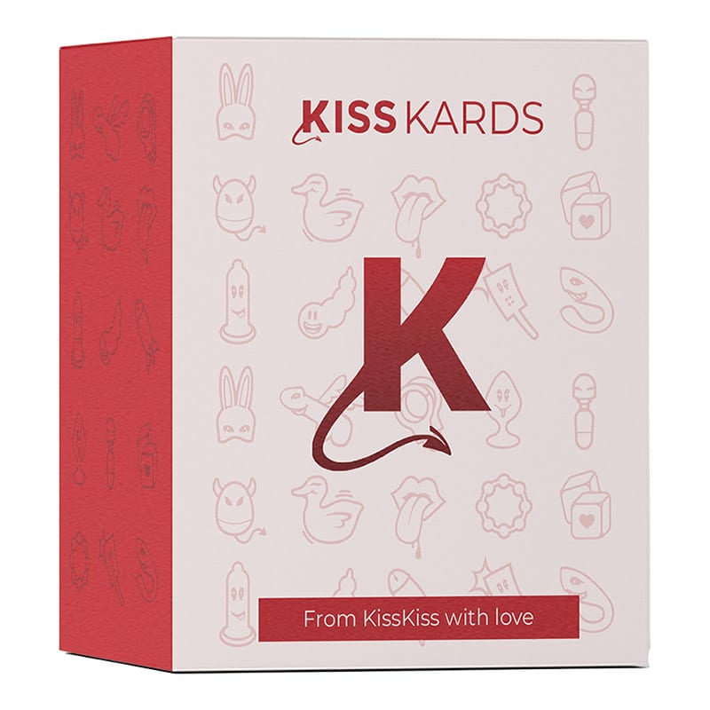 KissKiss.ch KissKards | Erotisches Kartenspiel | 90 Karten