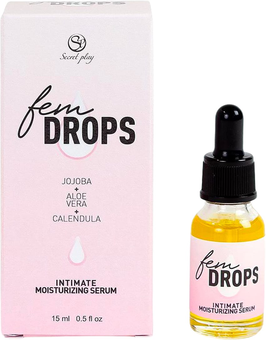 Secret Play Fem Drops | Sérum hydratant intime | 15 ml
