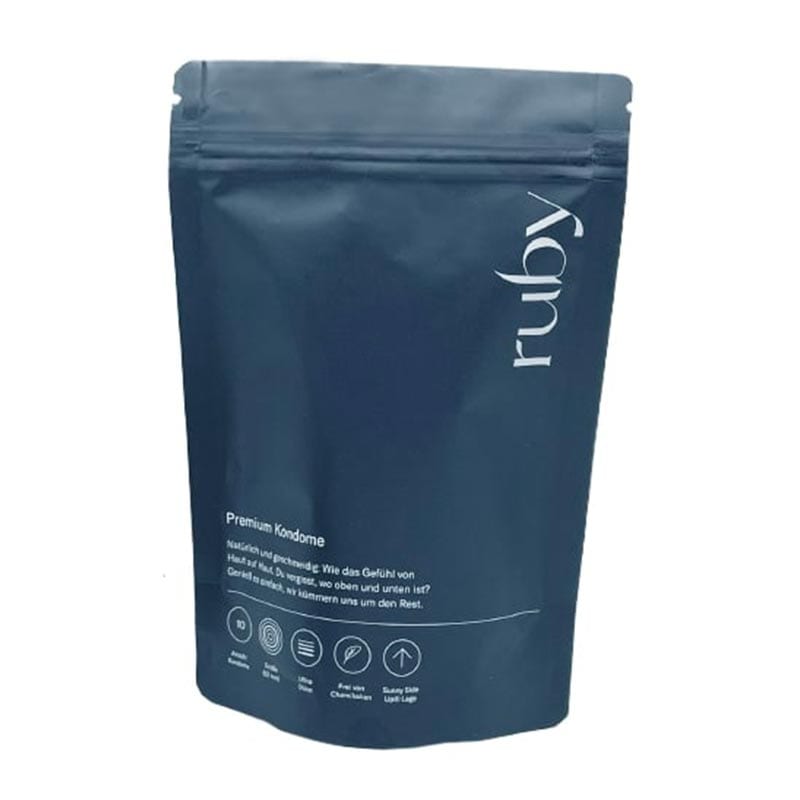 Ruby | Préservatifs grande taille avec lubrifiant premium
