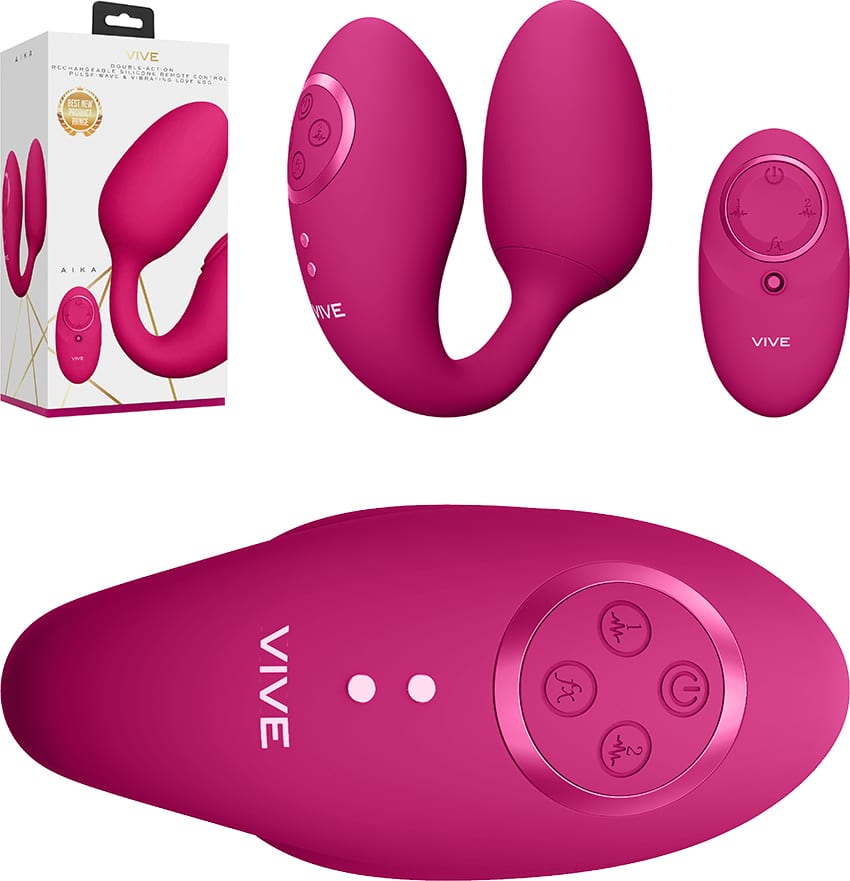 Vive Aika | Ferngesteuertes Vibro-Ei, ergonomisch und sanft