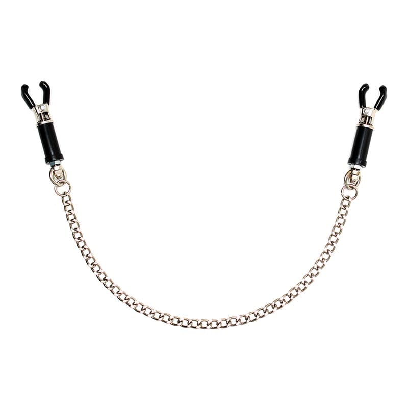 Verstellbare Rimba Nippelklemmen mit Metallkettchen