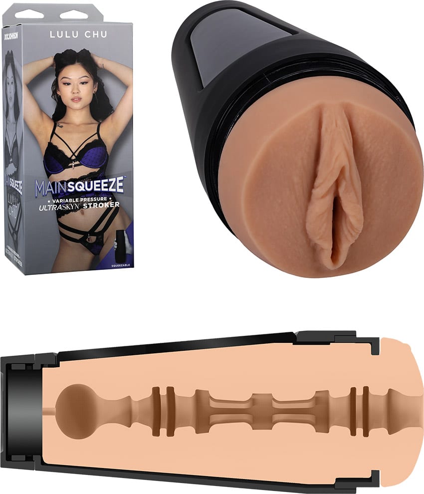 Doc Johnson Main Squeeze Lulu Chu | Ultrarealistischer Masturbator