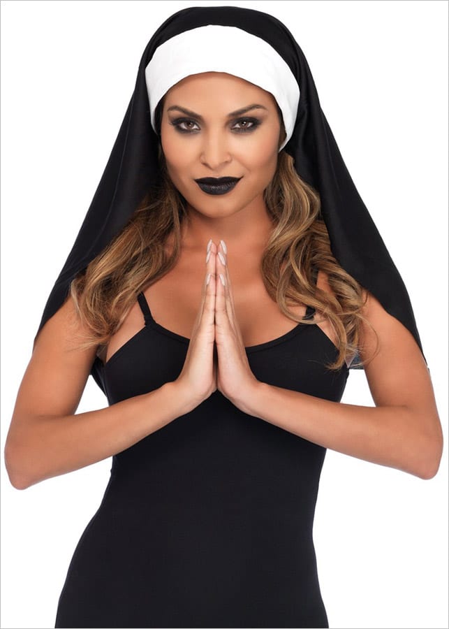 Leg Avenue Nun Habit | Coiffe de nonne sexy