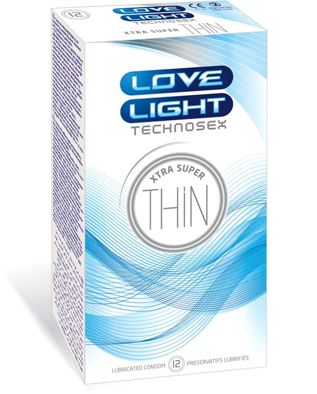 Love Light Technosex Xtra Super Thin | Le préservatif le plus fin
