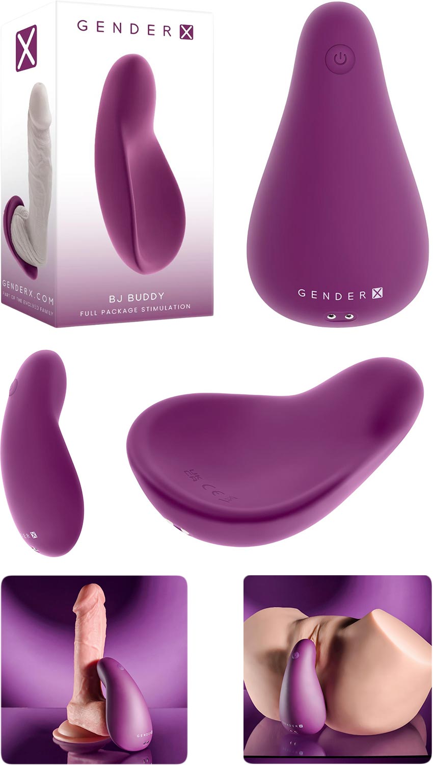 Gender X BJ Buddy | Vielseitiger Vibrostimulator