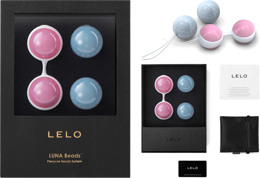 LELO Luna Beads Mini |&nbsp;Boules de Geisha petit format, envoi discret