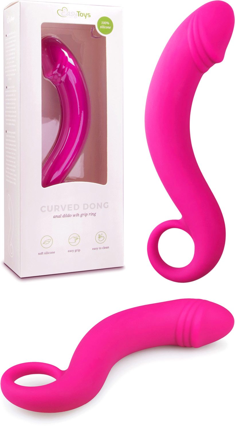 EasyToys Curved Dong | Gebogener Dildo | G-Punkt und Prostata