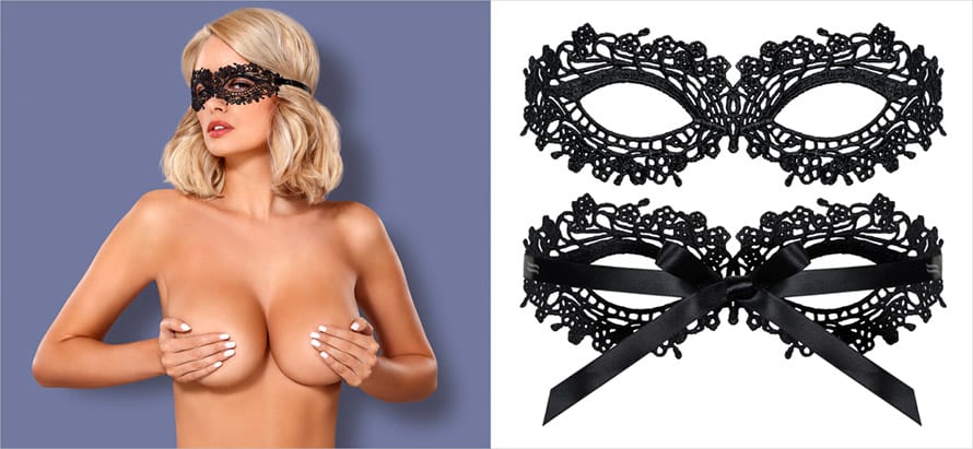 Obsessive A710 | Masque pour les yeux en dentelle