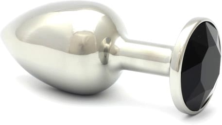 Plug anal Rosebuds Cristal - Jet Black (M)
