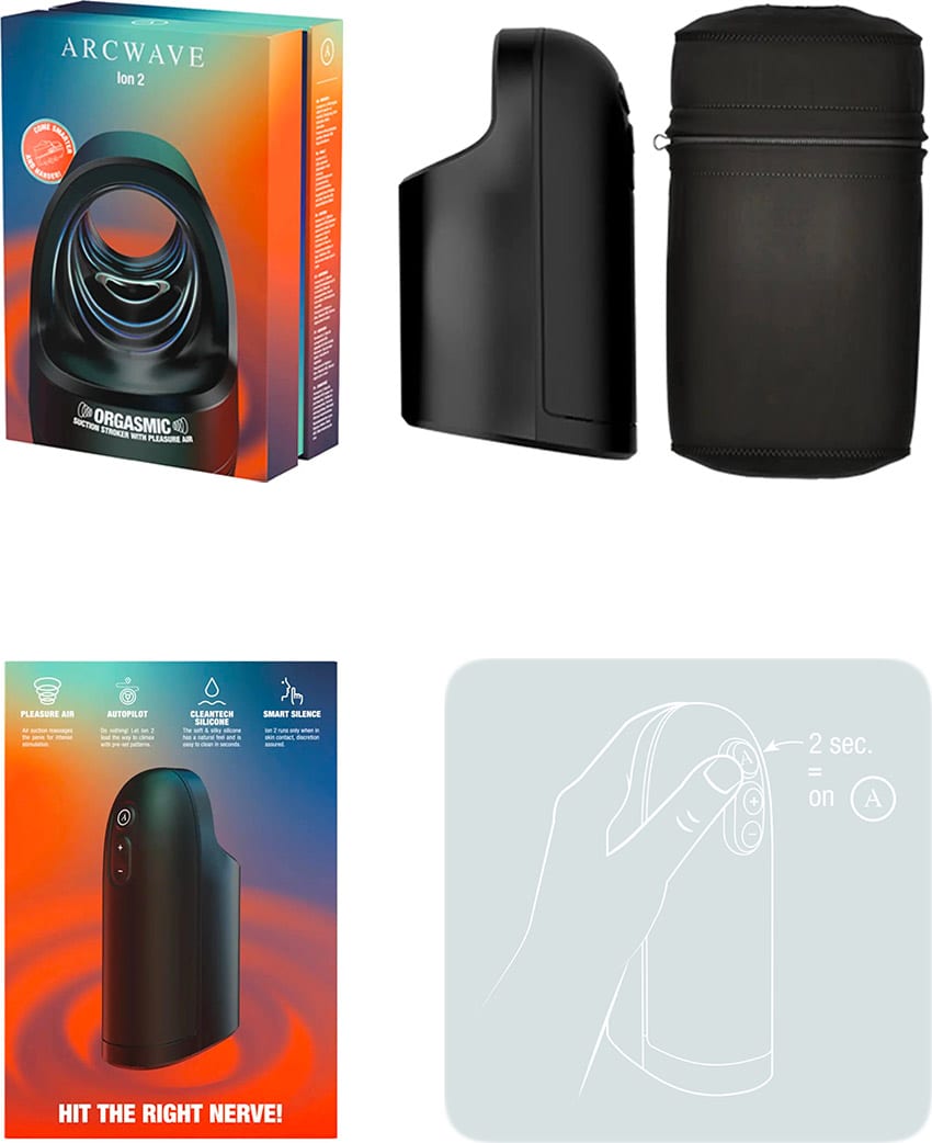 Arcwave Ion 2 | Masturbateur pour homme avec technologie Pleasure Air