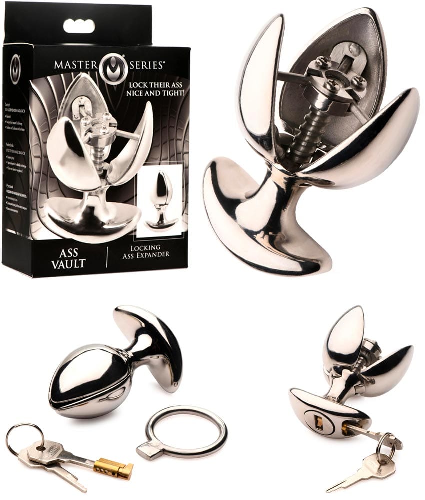 Master Series Ass Vault Locking Ass Expander | Spreizender Analplug