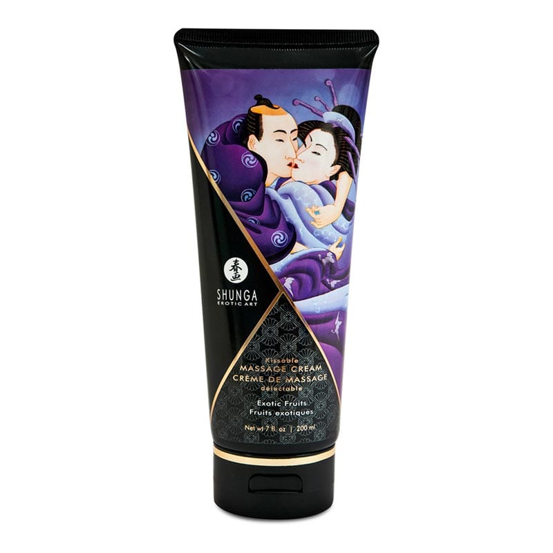 Crème de massage comestible Shunga - Fruits exotiques
