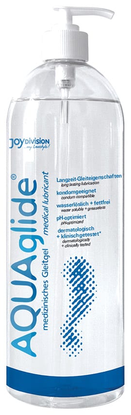 JoyDivision AQUAglide | Gleitmittel auf Wasserbasis | Inhalt 1 Liter