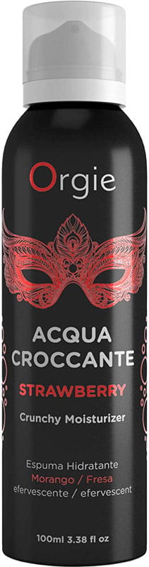 Orgie Acqua Croccante | Feuchtigkeitsspendender Schaum mit Erdbeerduft