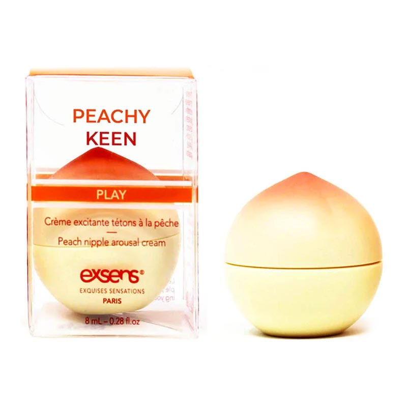 Exsens Peachy Keen | Stimulationscreme für Brustwarzen | Pfirsich