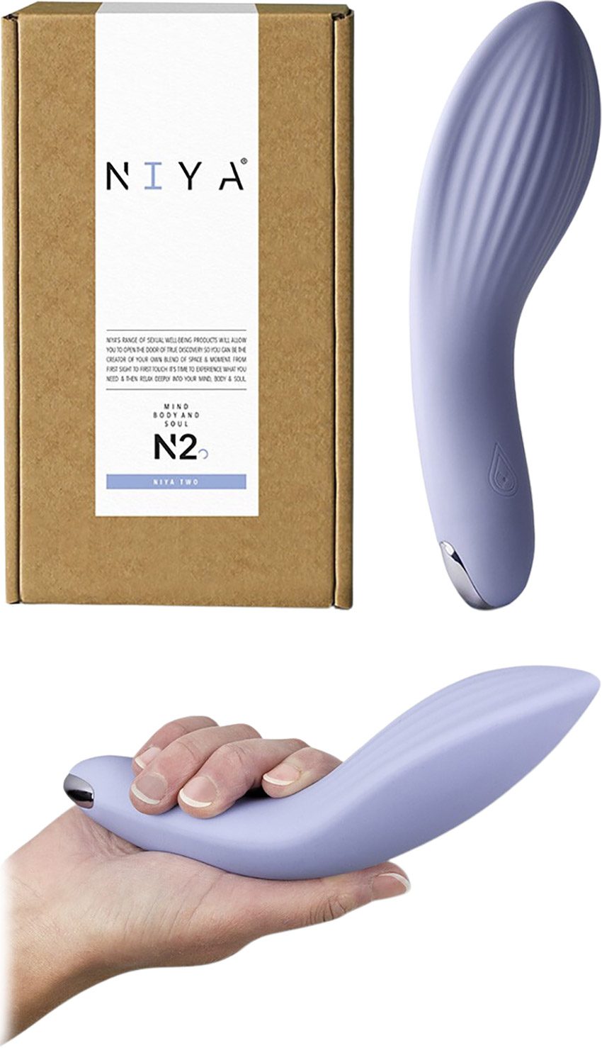 Niya 2 | Vaginalvibrator mit speziellem G-Punkt-Kopf
