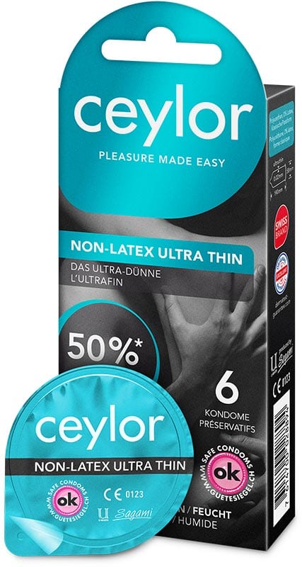 Ceylor Non-Latex Latexfrei Kondom und Ultra-dünn