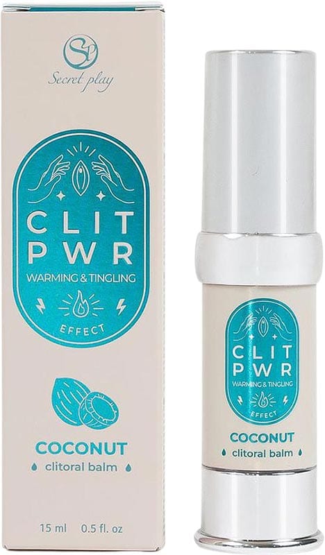 Secret Play Clit Pwr | Baume stimulant pour clitoris | Noix de coco