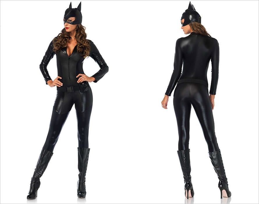 Leg Avenue Costume de catwoman Captivating Crime Fighter