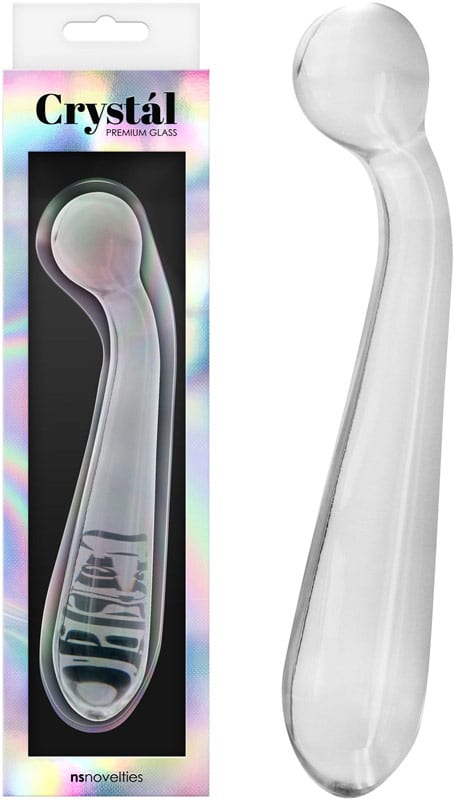 Crystal G-Spot Wand | Dildo aus Glas | 2 stimulierende Enden
