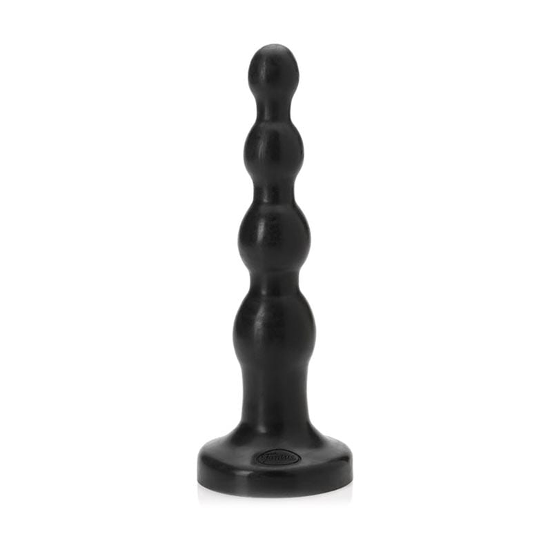 Plug anal Tantus Ripple avec perles anales progressives - Noir (L)